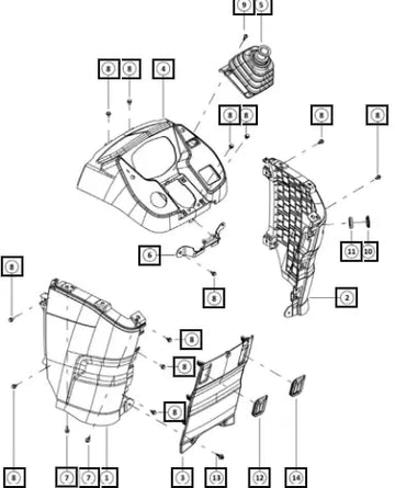 Mahindra Tractor Screw Tpfccr St 3 5x1 3x19xc SF0219012 Mahindra Direct Parts