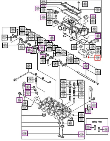 Mahindra Tractor Screw, 5x10 22857-500100 Mahindra Direct Parts