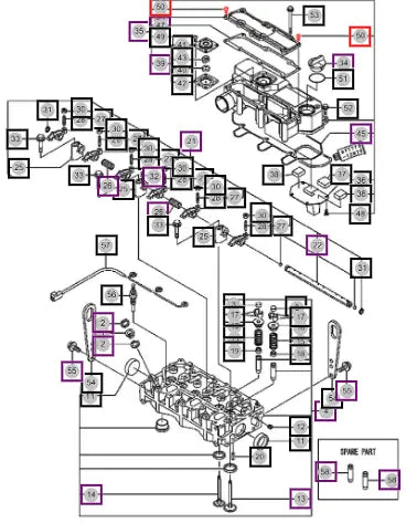 Mahindra Tractor Screw, 5x16 22857-500160 Mahindra Direct Parts