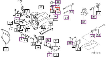 Mahindra Tractor Screw, Adjusting MD019845 Mahindra Direct Parts