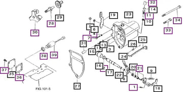 Mahindra Tractor Screw, Assy Rack Set 30L6300020 Mahindra Direct Parts