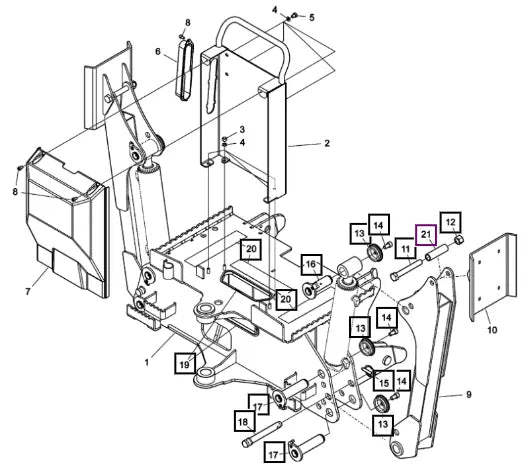 Mahindra Tractor Screw, M6s M8x12 (8,8) 5002060ALO Mahindra Direct Parts
