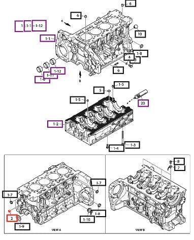 Mahindra Tractor Screw, Plug 120705-01062 Mahindra Direct Parts