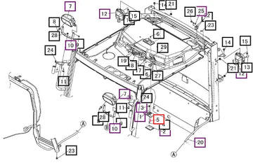 Mahindra Tractor Screw, W/washer H2420105020 Mahindra Direct Parts