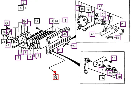 Mahindra Tractor Screw(sp) (for Dash Board) (spe) V1222606016 Mahindra Direct Parts