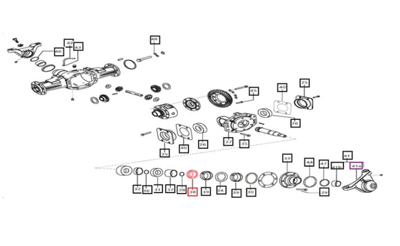 Mahindra Tractor Seal 006504543D1 Mahindra