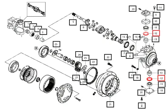 Mahindra Tractor Seal 006506169C1 Mahindra Direct Parts
