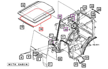 Mahindra Tractor Seal 10556671000 Mahindra Direct Parts