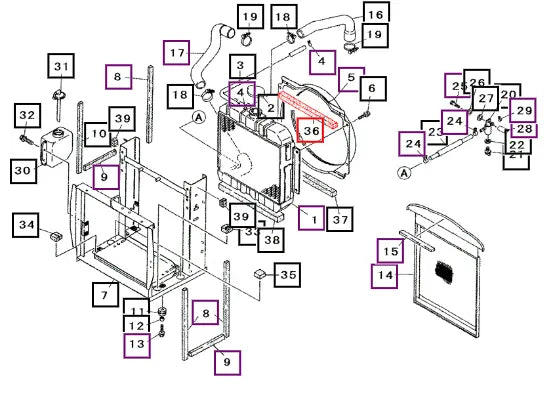 Mahindra Tractor Seal 35187645500 Mahindra Direct Parts