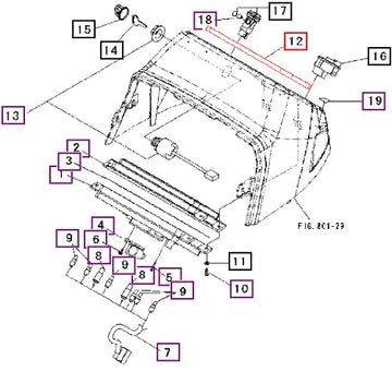 Mahindra Tractor Seal 35833032000 Mahindra Direct Parts