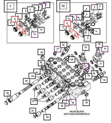Mahindra Tractor Seal ATI45924 Mahindra Direct Parts
