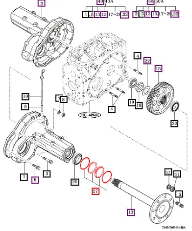 Mahindra Tractor Seal Assy, Mechanical 17973041000 Mahindra Direct Parts