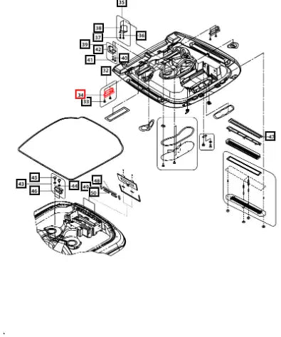 Mahindra Tractor Seal Cover Front E007518235D1 Mahindra Direct Parts