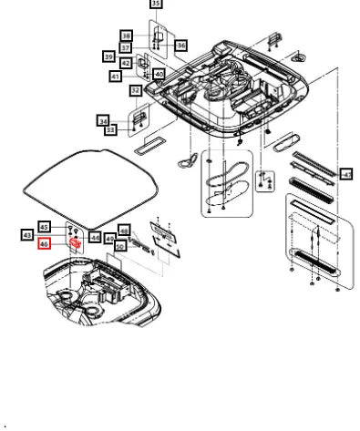 Mahindra Tractor Seal Cover Middle Center E007518244D1 Mahindra Direct Parts