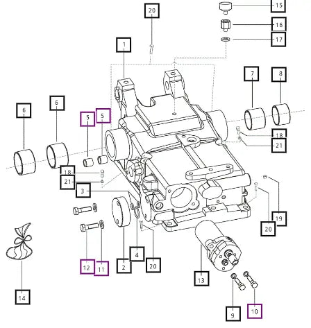 Mahindra Tractor Seal E007204203D1 Mahindra Direct Parts