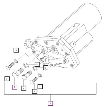 Mahindra Tractor Seal Kit 007202816C1 Mahindra Direct Parts