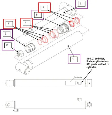 Mahindra Tractor Seal Kit KMW05902107 Mahindra Direct Parts