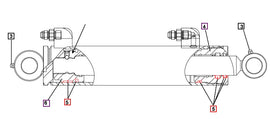 Mahindra Tractor Seal Kit KMW05902119 Mahindra Direct Parts