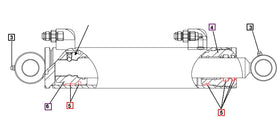 Mahindra Tractor Seal Kit KMW05902119 Mahindra Direct Parts