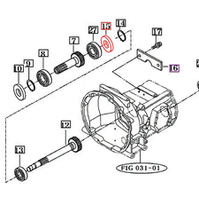 Mahindra Tractor Seal Oil D 17991304510-