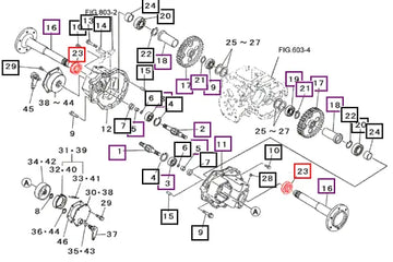 Mahindra Tractor Seal, Oil 13331454000 Mahindra Direct Parts