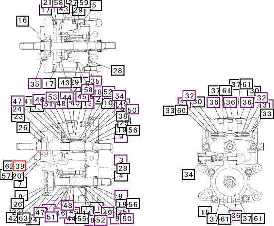 Mahindra Tractor Seal, Oil 19571301490 Mahindra Direct Parts
