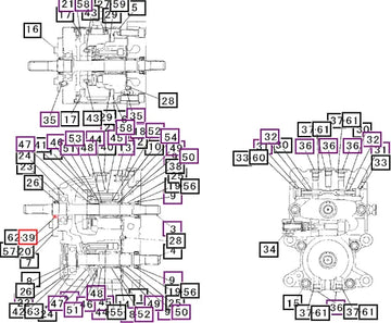 Mahindra Tractor Seal, Oil 19571301490 Mahindra Direct Parts