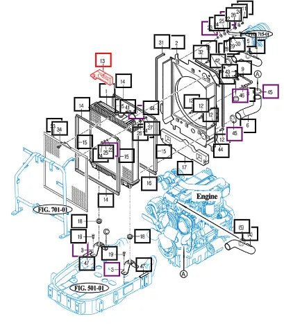Mahindra Tractor Seal, Pipe 19021040121 Mahindra Direct Parts