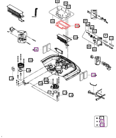 Mahindra Tractor Sealing Pvc - Hvac Box E007518269D1 Mahindra Direct Parts