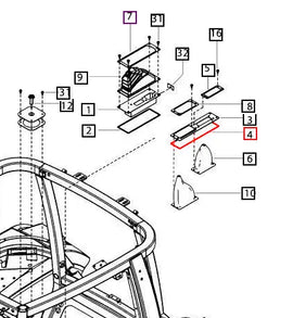 Mahindra Tractor Sealing Rubber 007638181U1 Mahindra Direct Parts