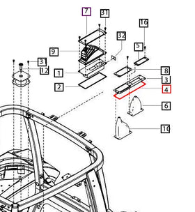 Mahindra Tractor Sealing Rubber 007638181U1 Mahindra Direct Parts