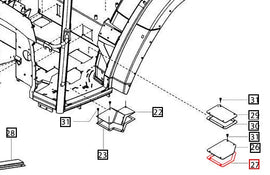 Mahindra Tractor Sealing Rubber Float Unit 007638176U1 Mahindra Direct Parts