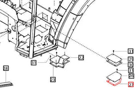 Mahindra Tractor Sealing Rubber Float Unit 007638176U1 Mahindra Direct Parts