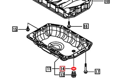 Mahindra Tractor Sealing Washer 22190120002- Mahindra Direct Parts