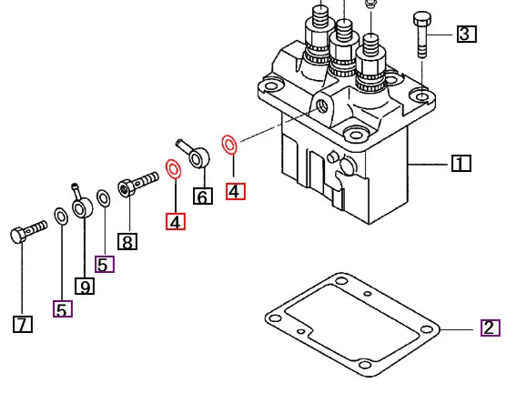 Mahindra Tractor Sealing Washer MK66112000 Mahindra