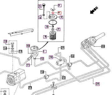 Mahindra Tractor Sealing washer 005554637R2 Mahindra