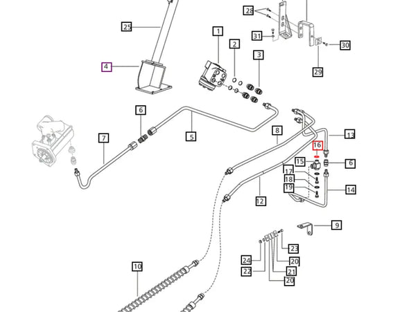 Mahindra Tractor Sealing washer 1/2 inch H00704337R1 Mahindra