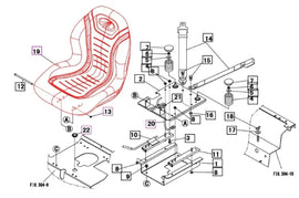 Mahindra Tractor Seat Mahindra Direct Parts