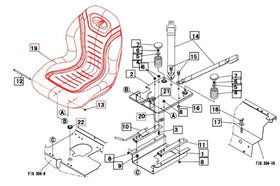 Mahindra Tractor Seat Mahindra Direct Parts