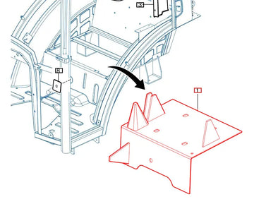 Mahindra Tractor Seat Seal 12648033300 Mahindra Direct Parts
