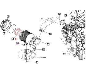Mahindra Tractor Secondary (Inner) Air Filter Mahindra