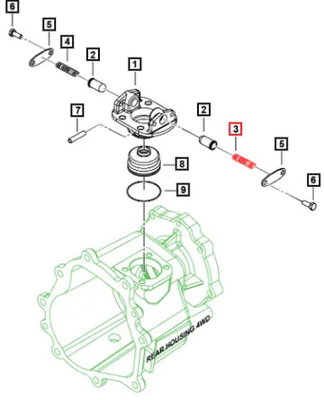 Mahindra Tractor Selection Spring 5th Rev 0703CD1230N Mahindra Direct Parts