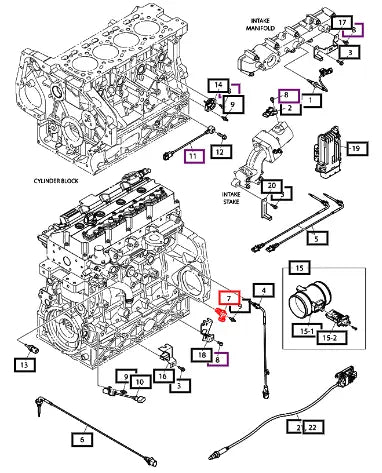 Mahindra Tractor Sensor 301308-00135 Mahindra Direct Parts
