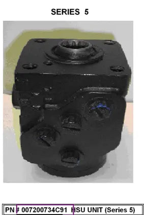 Mahindra Tractor Series 5 HSU Power Steering Unit 007205734B92 Mahindra