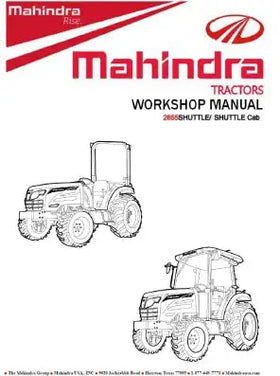 Mahindra Tractor Service Manual 12279600010 Mahindra