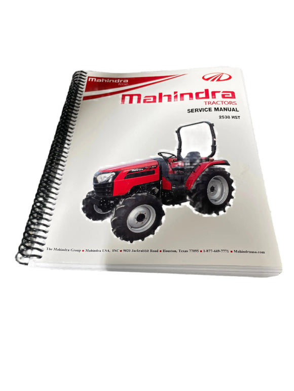 Mahindra Tractor Service Manual 12389600010 Mahindra