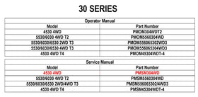 Mahindra Tractor Service Manual 4530 4WD T2 PMSM304WD Mahindra Direct Parts