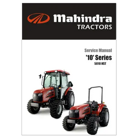 Mahindra Tractor Service Manual 5010 HST 12439600010 Mahindra