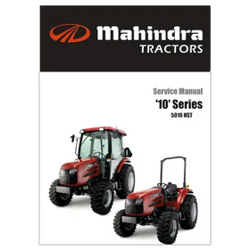 Mahindra Tractor Service Manual 5010 HST 12439600010 Mahindra