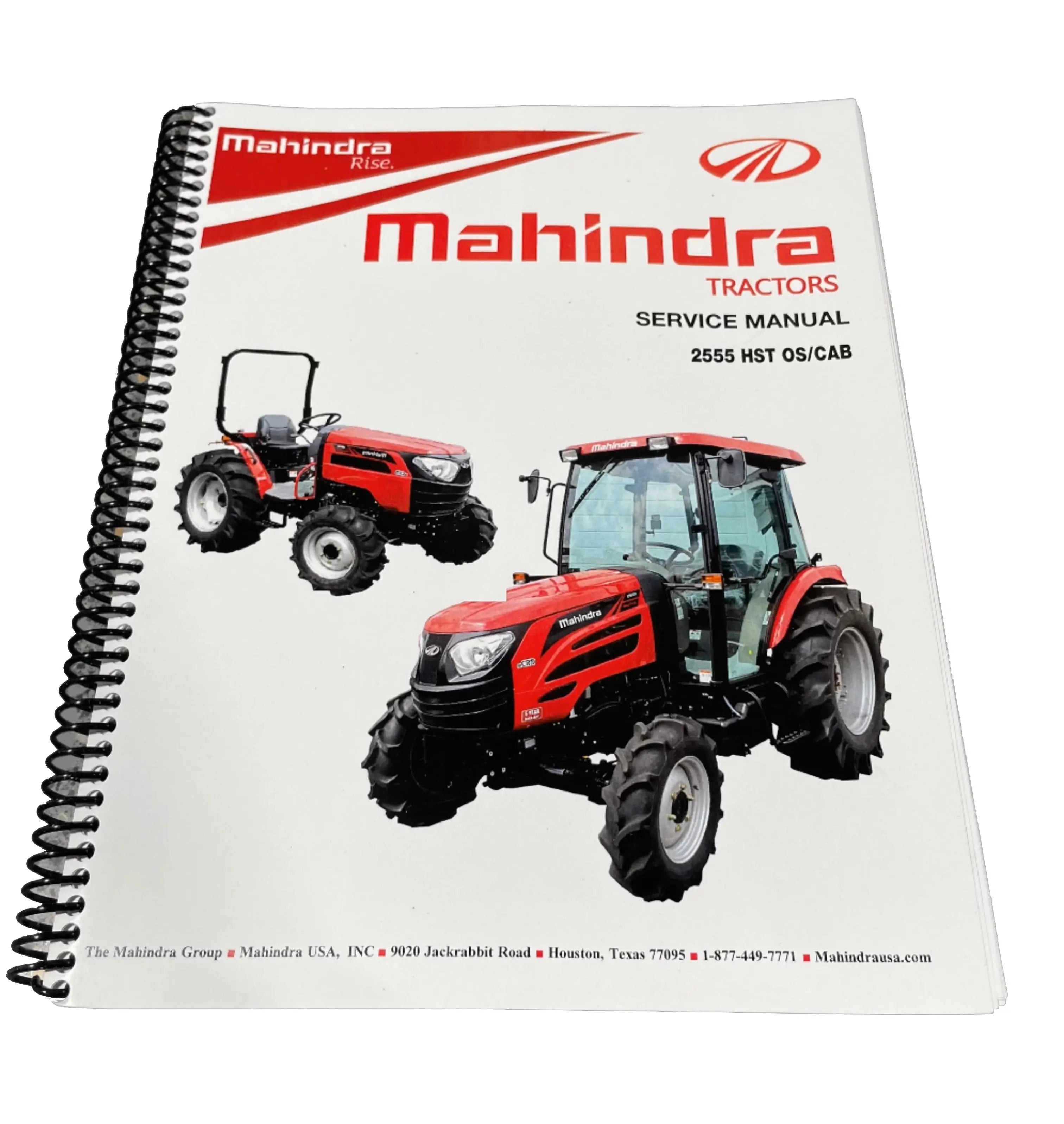 Mahindra Tractor Service Manual for 2500 Series Mahindra